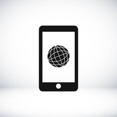 Smartphone Internet simgesi