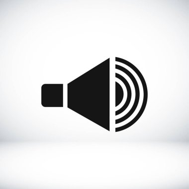 basit hoparlör simgesi