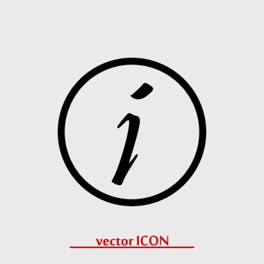 bilgi işareti simgesi