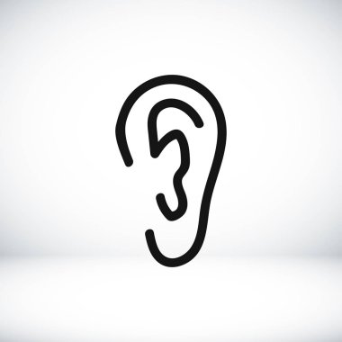 Kulak çizgisi simgesi