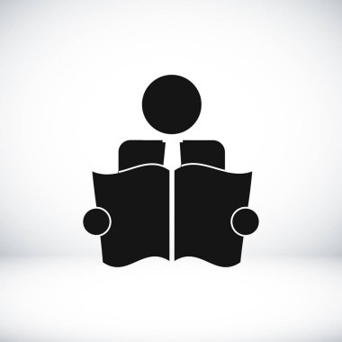 Kitap okuyucu simgesi