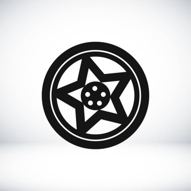 tekerlek disk simgesi