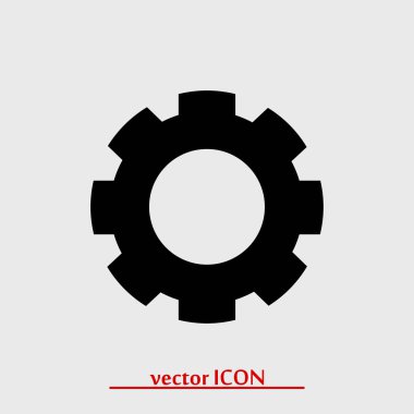 Dişli basit simgesini