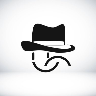 şapka kutsal kişilerin resmi içinde gülümse