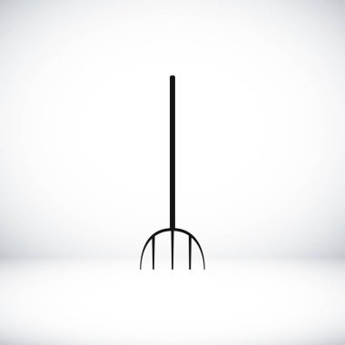 Bahçe çatal simgesi