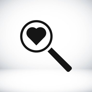 kalp arama simgesi