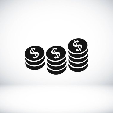 yığılmış sikke simge