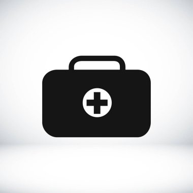ilk yardım çantası simgesini
