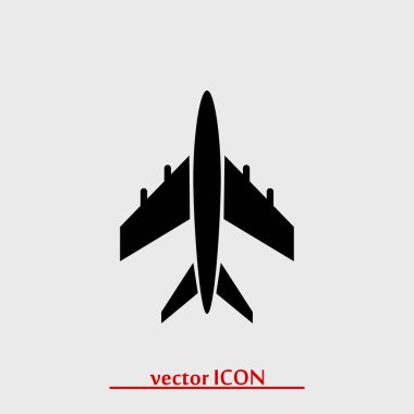 Uçak basit simgesi