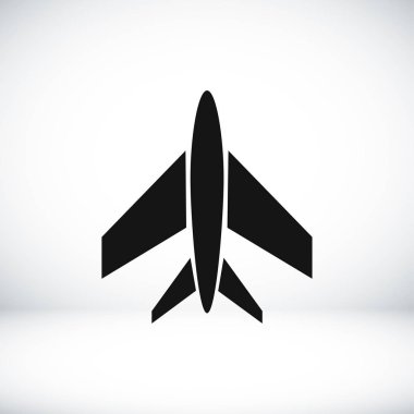 Uçak basit simgesi