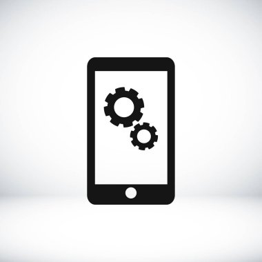 Akıllı telefon ayarları simgesi