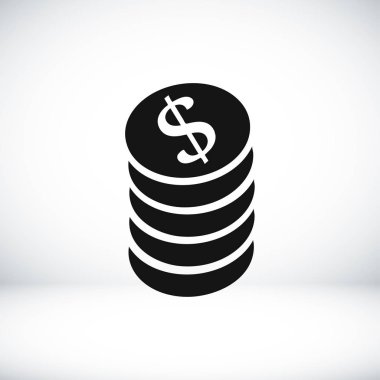 yığılmış sikke simge