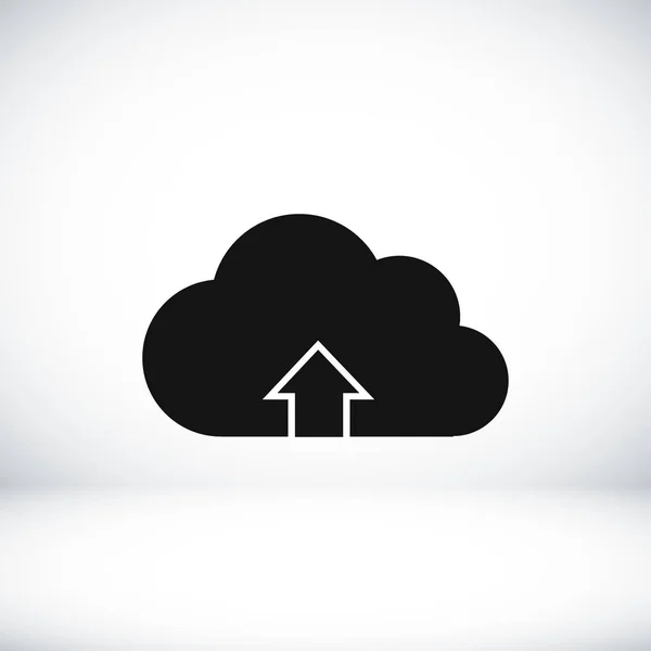 Icono de almacenamiento en la nube — Vector de stock