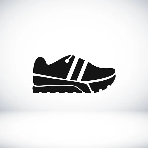 Взуття біг значок — стоковий вектор