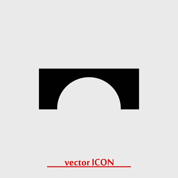 Pont icône simple — Image vectorielle