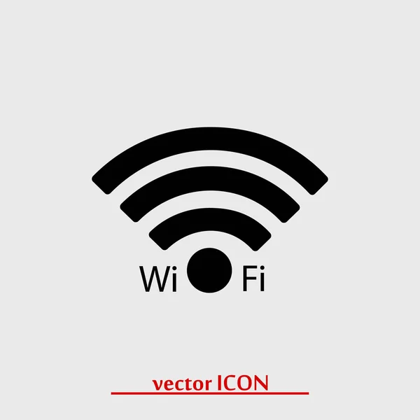 Значок знака Wi-Fi — стоковый вектор
