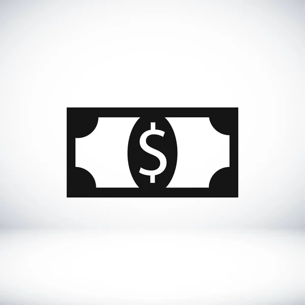 Dinero icono simple — Vector de stock