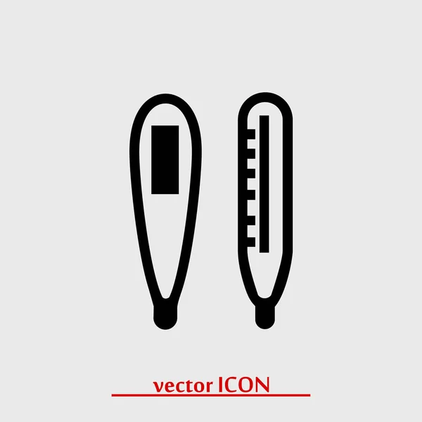Termómetros icono simple — Vector de stock