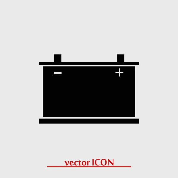 Autobatterie-Symbol — Stockvektor