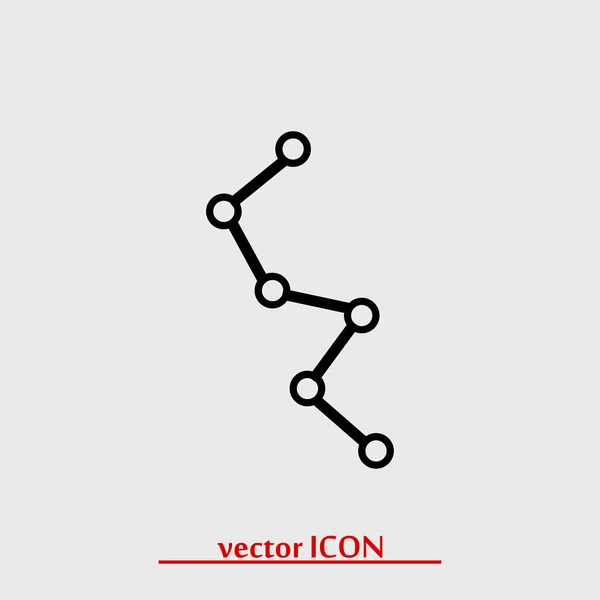 Schéma icône simple — Image vectorielle