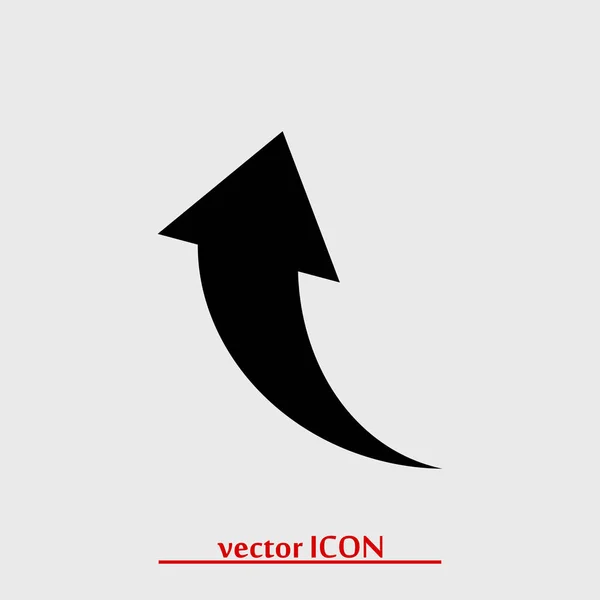 Nyíl egyszerű ikonok — Stock Vector