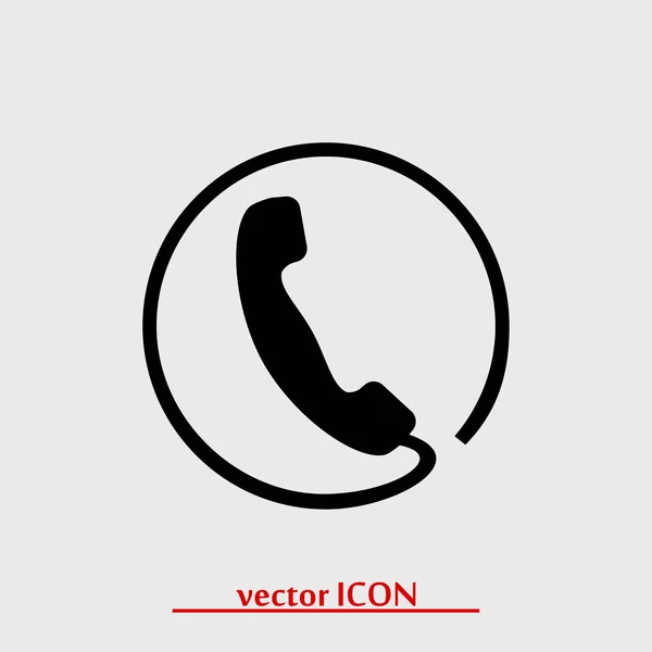 Llamada simple icono — Vector de stock
