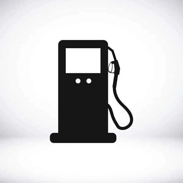 Ícone de sinal do posto de gasolina — Vetor de Stock