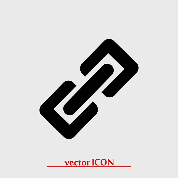 Enlace icono simple — Vector de stock