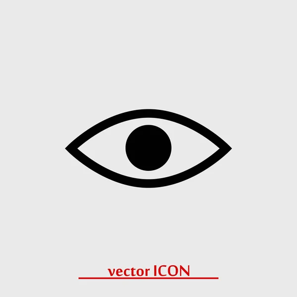 Ojo simple icono — Vector de stock