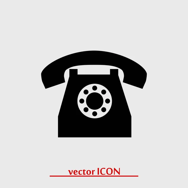 Telefon einfaches Symbol — Stockvektor