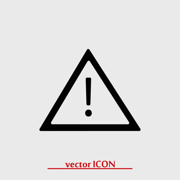 Warning roadsign icon — Stock Vector
