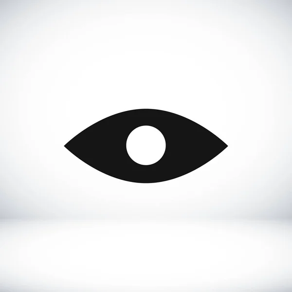 Prostego ikonę oka — Wektor stockowy