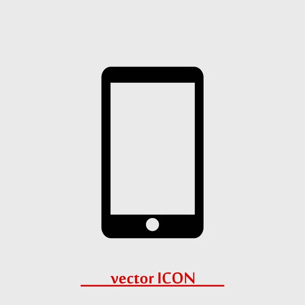 Ícone simples smartphone — Vetor de Stock
