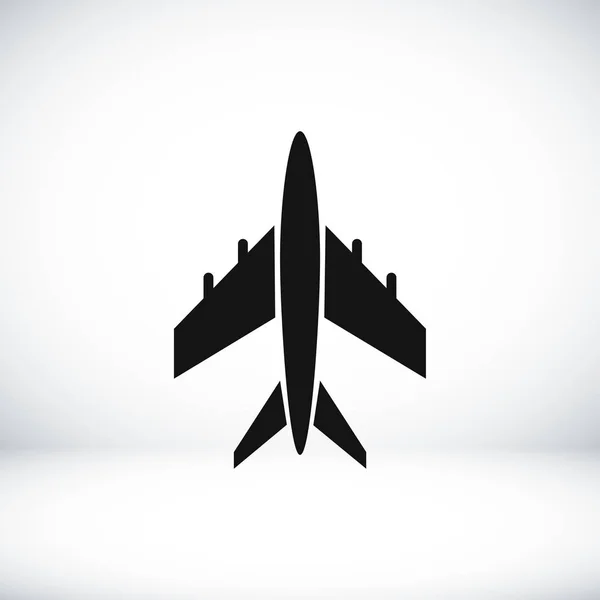 Plane simple icon — Stock Vector