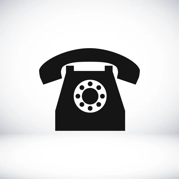 Telefon einfaches Symbol — Stockvektor