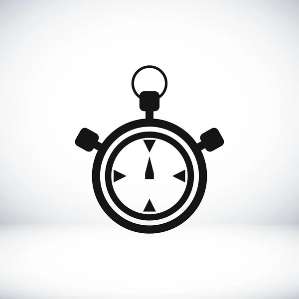 Chronomètre Simple Icône — Image vectorielle