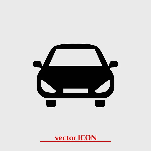 Carro ícone simples — Vetor de Stock