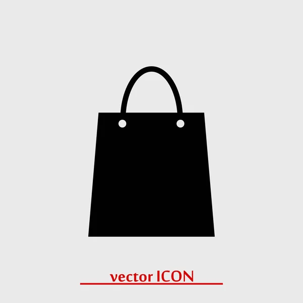 Ikona torby na zakupy — Wektor stockowy