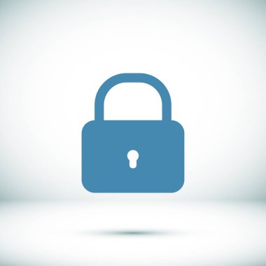 Kilit düğmesi simgesi