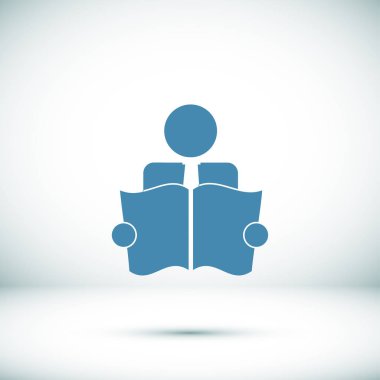 Kitap okuyucu simgesi