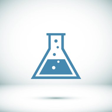 laboratuvar cam simgesi