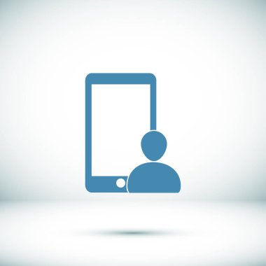 Arama kişiler simgesi