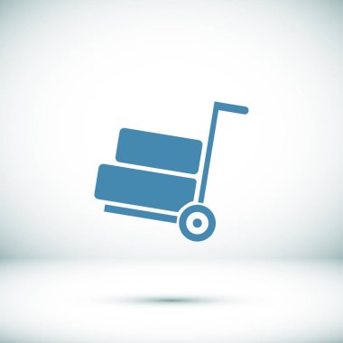 el arabası teslim simgesi