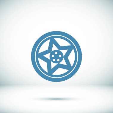 Tekerlekli araba simgesi