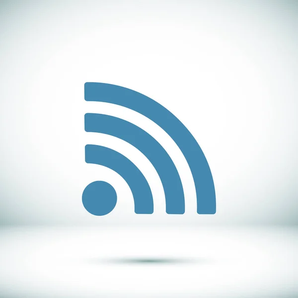 Ícone de sinal Wi-Fi — Vetor de Stock