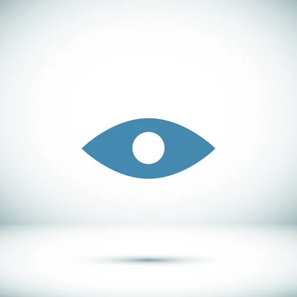 Ikon för humana ögon — Stock vektor