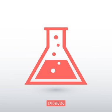 laboratuvar cam simgesi