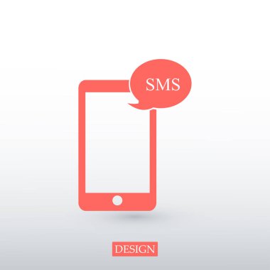 Cep telefonu sms simgesi