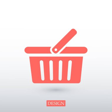 alışveriş sepeti simgesini