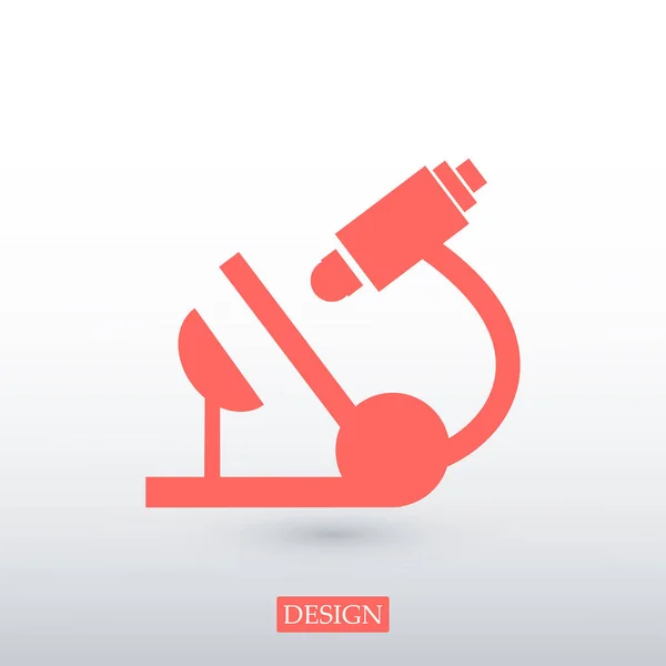 Microscope science icon — Stock Vector